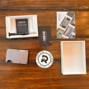 the Ridge…Minimalist Wallet…Money Clip…Cardholder